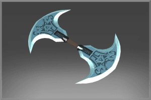 Inscribed Exquisite Doubled Axe of the Veil